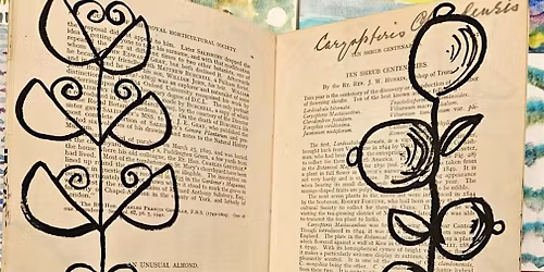 Art for Wellness: Relaxing Vintage Drawing