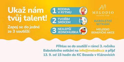 Melodio pro v\u0161echny - Baboletn\u00ed setk\u00e1n\u00ed v Kl\u00e1novick\u00e9 Besed\u011b