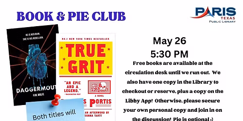 Book and Pie Club