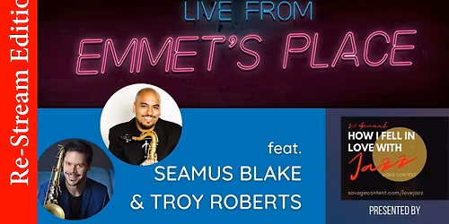 Emmet Cohen's Live From Emmet's Place