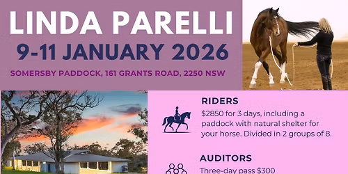 LINDA PARELLI in Australia 2026