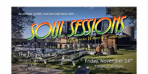 Soul Sessions featuring Quiesean Wilson & Curtis Lee