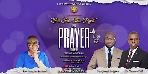 Annual Prayer Conference 2025 \u2013 Fit For The Fight
