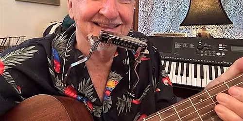 Playing Harmonica with a Rack as a Second Instrument