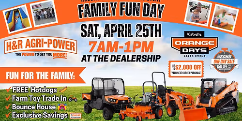 Hopkinsville, KY Kubota Orange Days!\ud83d\udfe0\ud83d\ude9c