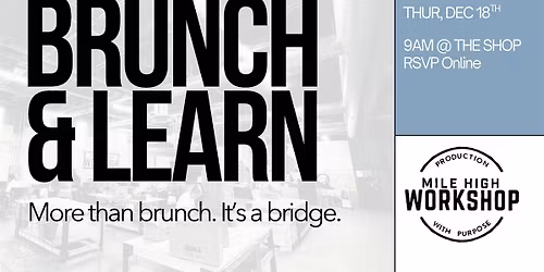 Brunch 'N Learn