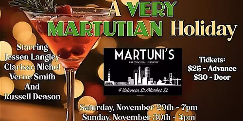 A VERY Martutian Holiday