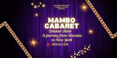 Mambo Cabaret Dinner Show - March 6th