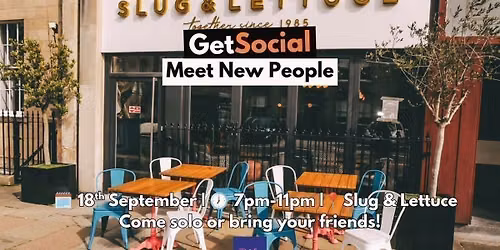 GetSocial Drinks | Meet New People & Make Friends (20s\u201340s) \ud83c\udf79