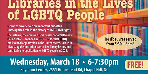 Libraries in the Lives of LGBTQ People - FREE!