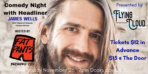 Wednesday Night Comedy @ Fat Pants Brewing Co.