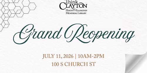 Grand Reopening Celebration