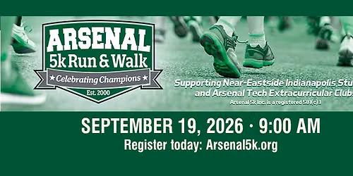 2026 Arsenal 5k Run & Walk