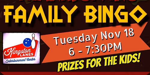 Thanksgiving Family Bingo