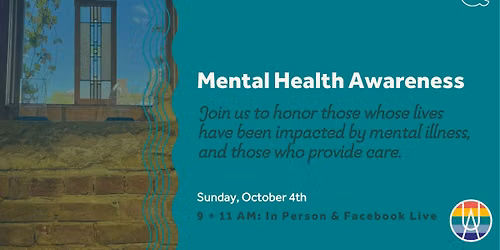 Mental Health Awareness Sunday Service