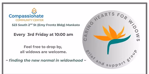 Caring Hearts for Widows - Grief and Support Group