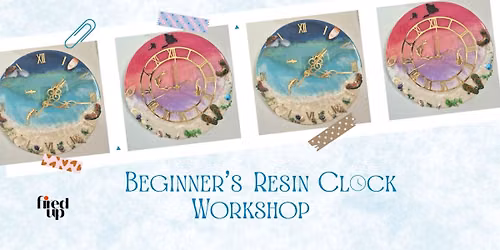 Art of Time: Resin Clock 2-day Workshop