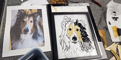 Pets Stained Glass Mosaic