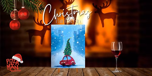 Christmas Paint & Sip - Pizza Man, Milwaukee