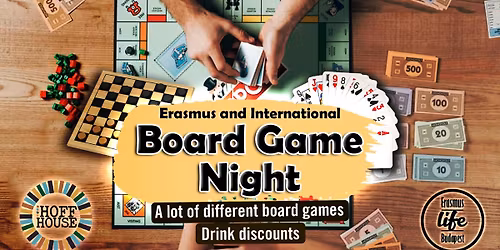 Board Game Night by ELB @Hoff House \/every Sunday (Sign up below!)