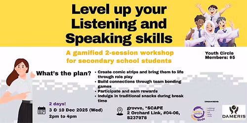 Level Up Your Listening & Communication Skills (13-16 Yr Old)