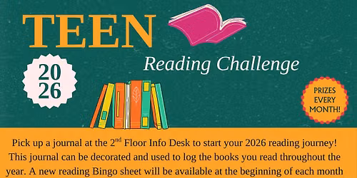 Teen Reading Challenge 2026