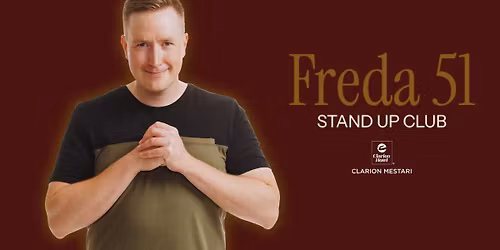 La 8.11. Freda 51 Stand Up Club: Jussi Simola Stand Up Show