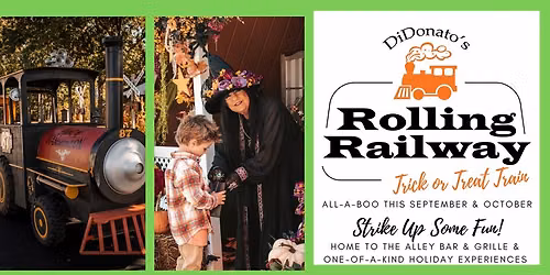 TRICK-OR-TREAT HALLOWEEN TRAIN AT DIDONATO'S\ud83c\udf83