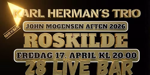 Karl Herman's Trio p\u00e5 28 Live Bar, Roskilde