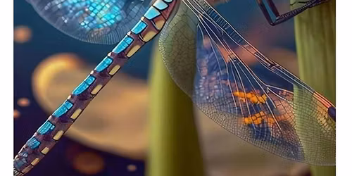 Learn to Draw and Paint , Beginners' Art Classes : Dragonfly in pastels