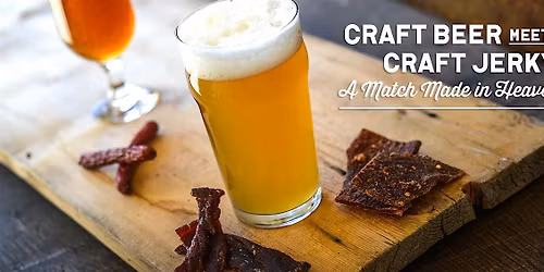 Jerky & Beer pairing flights at The Vineyard at Hershey