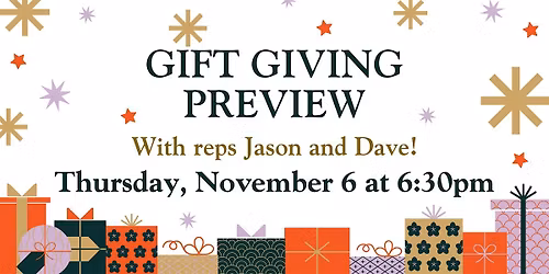2025 Gift Giving Preview Night
