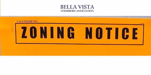 BVNA Monthly Zoning Meeting @ Palumbo Rec