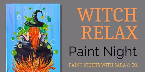 Witch Relax Paint Night