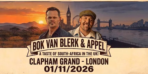 Bok van Blerk & Appel in London