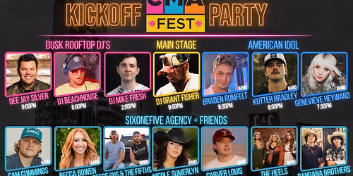 CMA Fest Kickoff Party at Kane Brown\u2019s