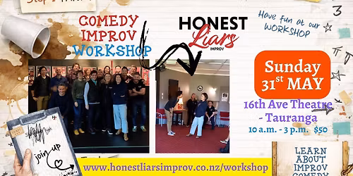 A Taste of Improv Comedy Workshop with The Honest Liars Improv Group