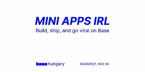 Mini Apps IRL: Build, Ship, and Go Viral on Base
