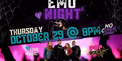 EMO NIGHT | EARLY HALLOWEEN PARTY! | FREE EVENT!