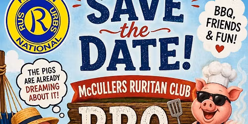 Save the date for the next BBQ sale!