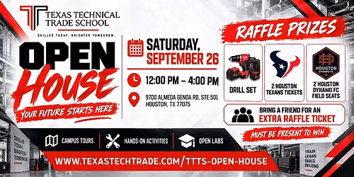 Texas Technical Trade School Open House