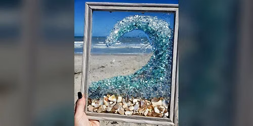 Sip 'n' Shimmer: A Crushed Glass Art Night