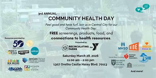 Recirculating Farms' 3rd Annual Community Health Day