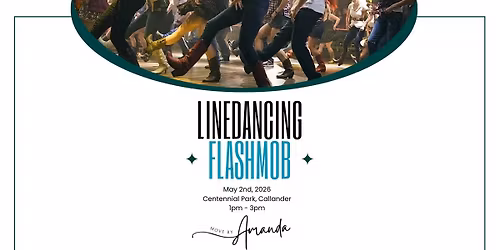 International Line Dance Flashmob with Move by Amanda