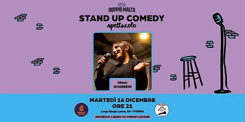 16|12 Monir Ghassem @Doppio Malto Parma (Ingresso gratuito)