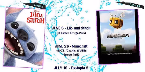 Summer Movie Series - Lilo & Stitch