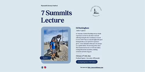 7 Summits Lecture with Ed Buckingham