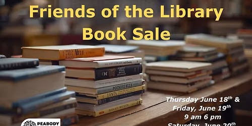 Friends of the Library Book Sale
