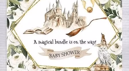 Sarah and Dustin's magical bundle of joy shower