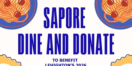 Sapore Dine and Donate